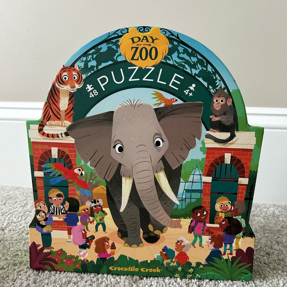 Zoo floor puzzle